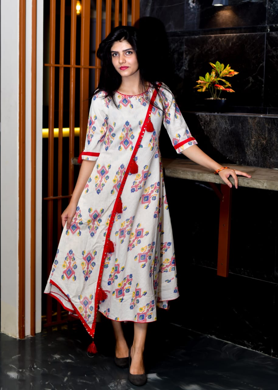 kurti frock wali
