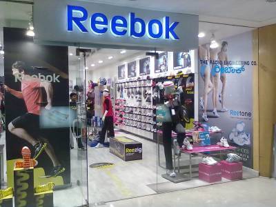 the reebok store