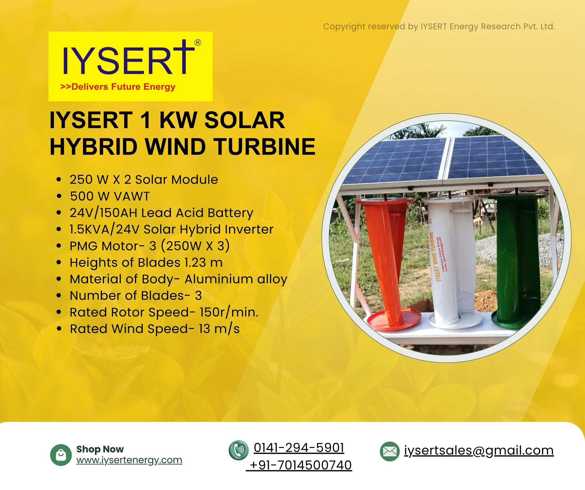 Catalogue Iysert Energy Research Pvt Ltd In Kalwad Jaipur Justdial