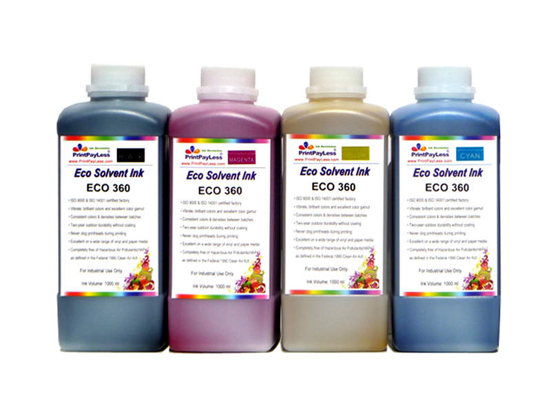 ECO 360 Printing Eco Solvent Ink (Set 