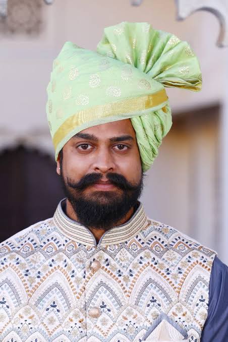 how to tie pagdi with dupatta