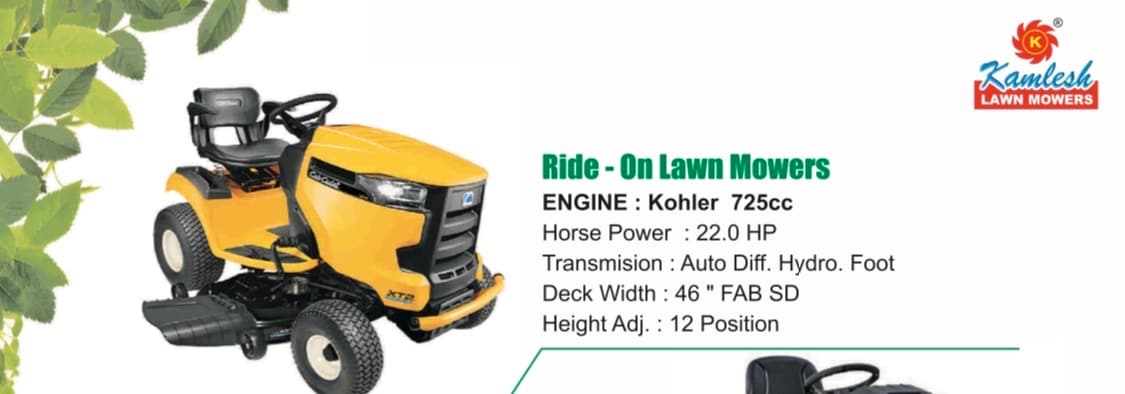 Kamlesh discount lawn mower