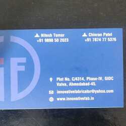 Innovative Fabricator in Vatva Gidc, Ahmedabad - Best Fabricators ...