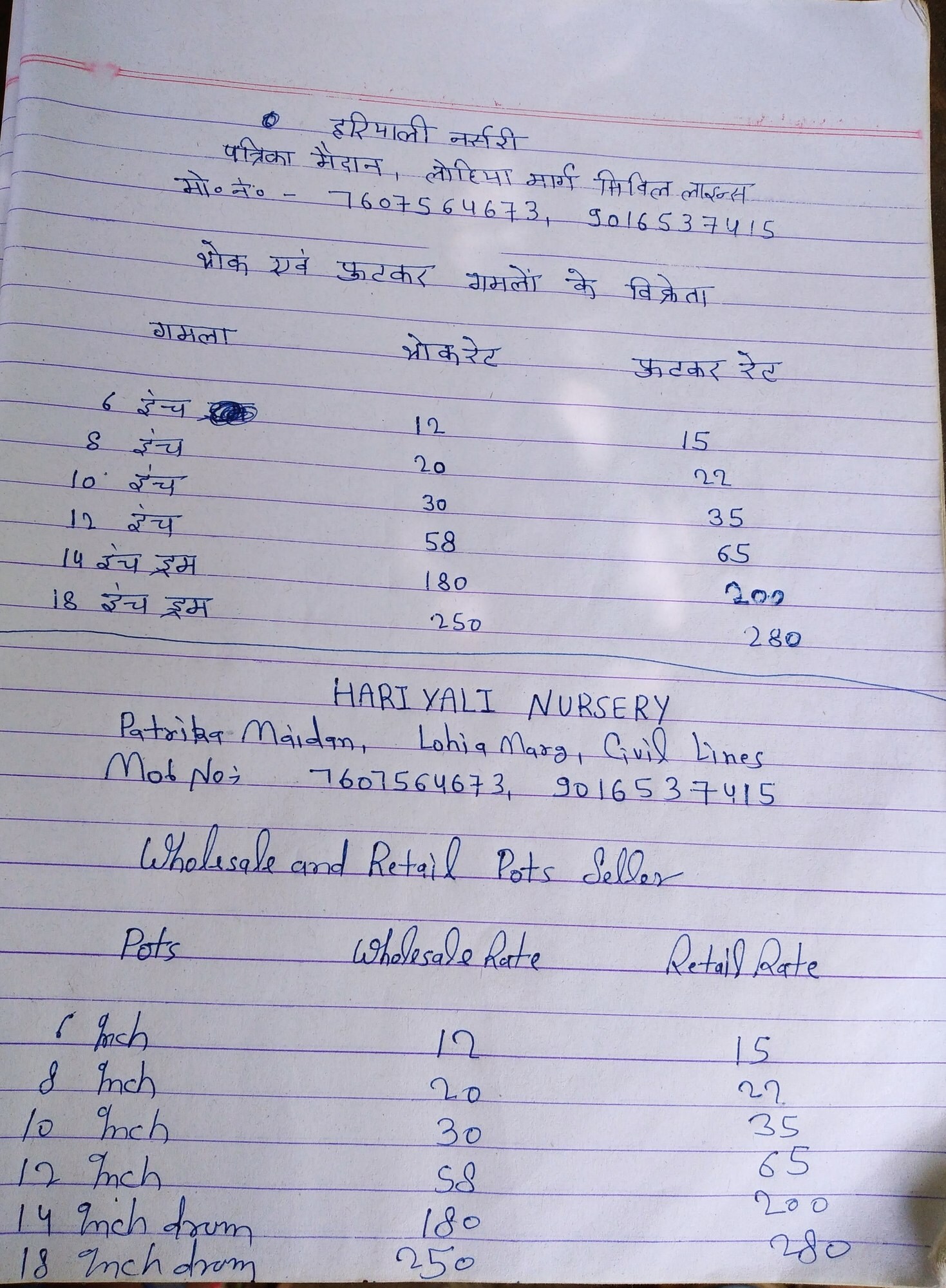 Catalogue Arjun Singh Nursery in Civil Lines , Allahabad Justdial