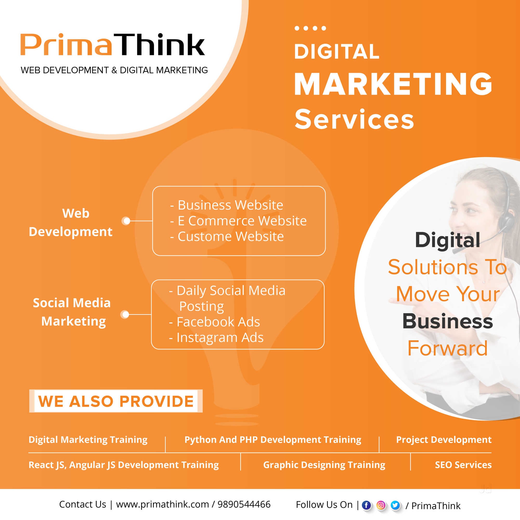 PrimaThink – Amravati's Premier Digital Marketing Agency