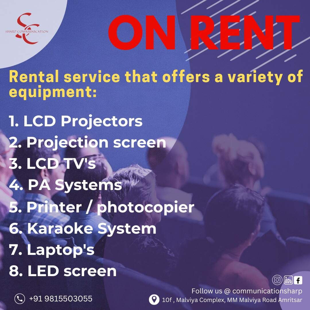 Sharp Rental Top Lcd Tv On Rent in Shimla - Best Lcd Tv On Rent near me - Justdial