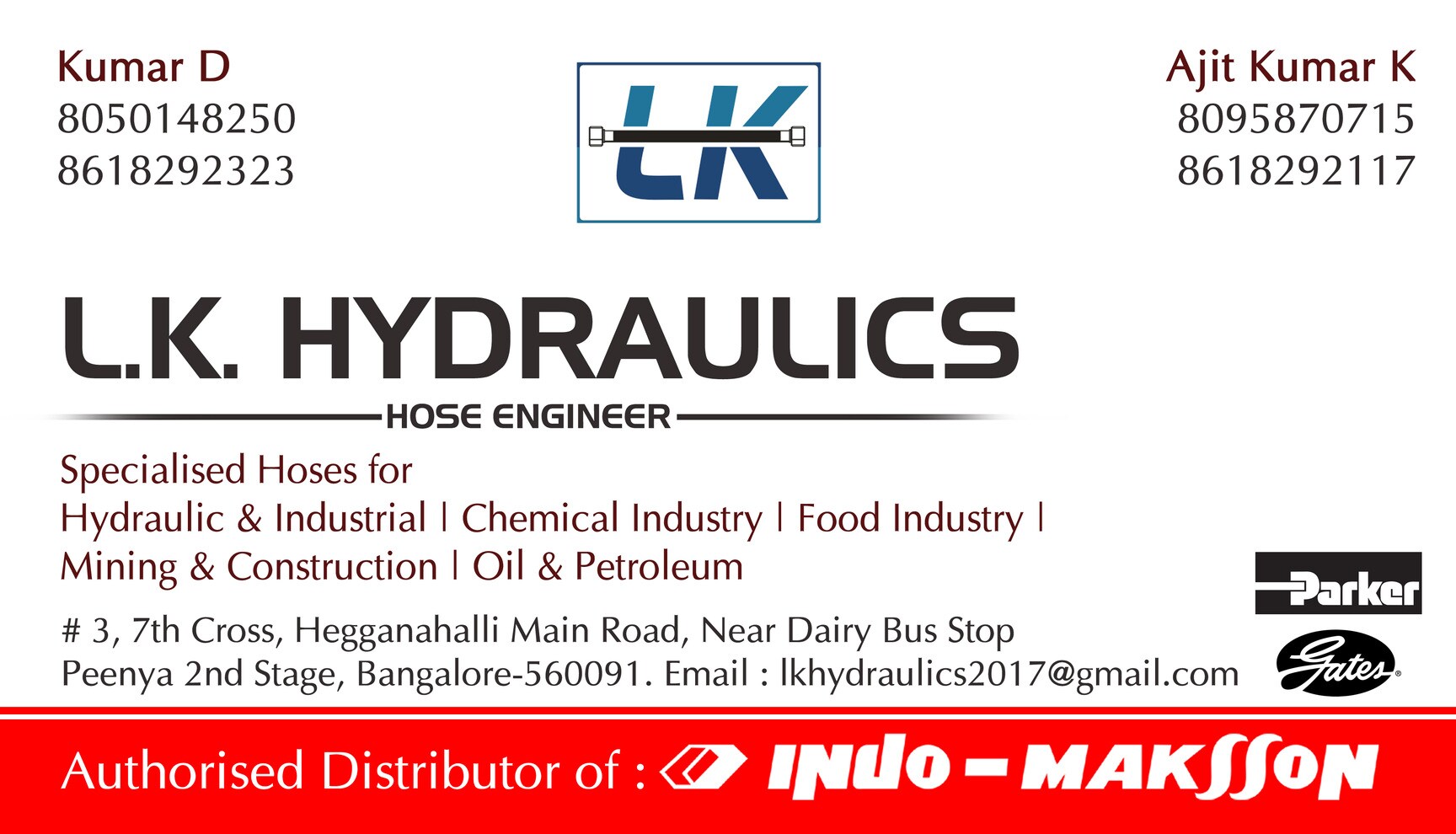 Catalogue Canara Hydraulics Pvt. Ltd. in Bangalore Gpo , Bangalore