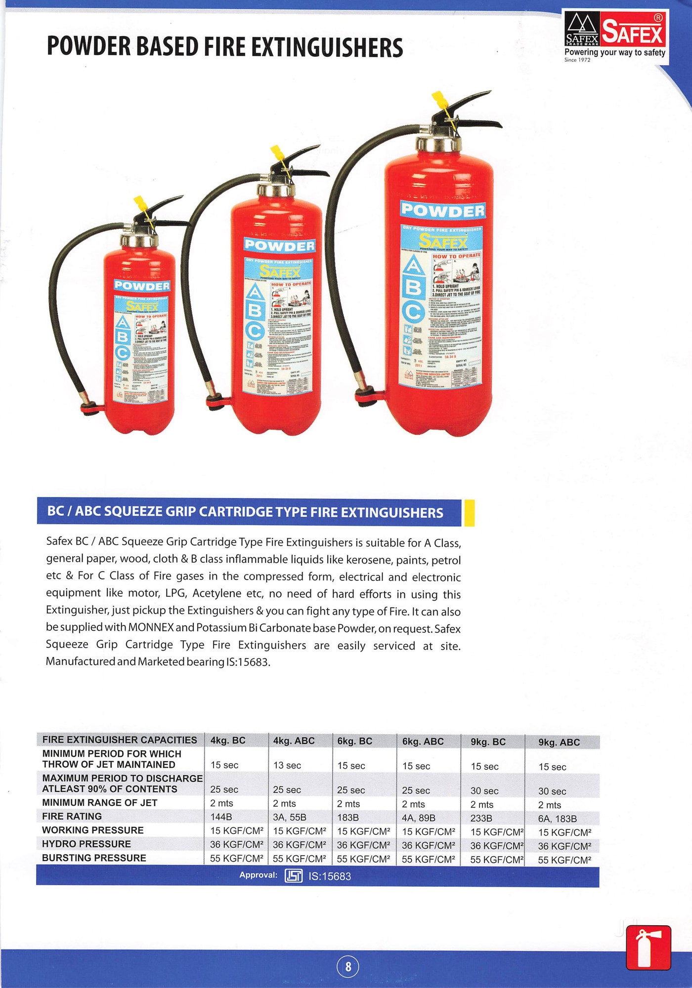 Safex Fire Services Ltd Manufacturer from Kamakshipalya, Bangalore
