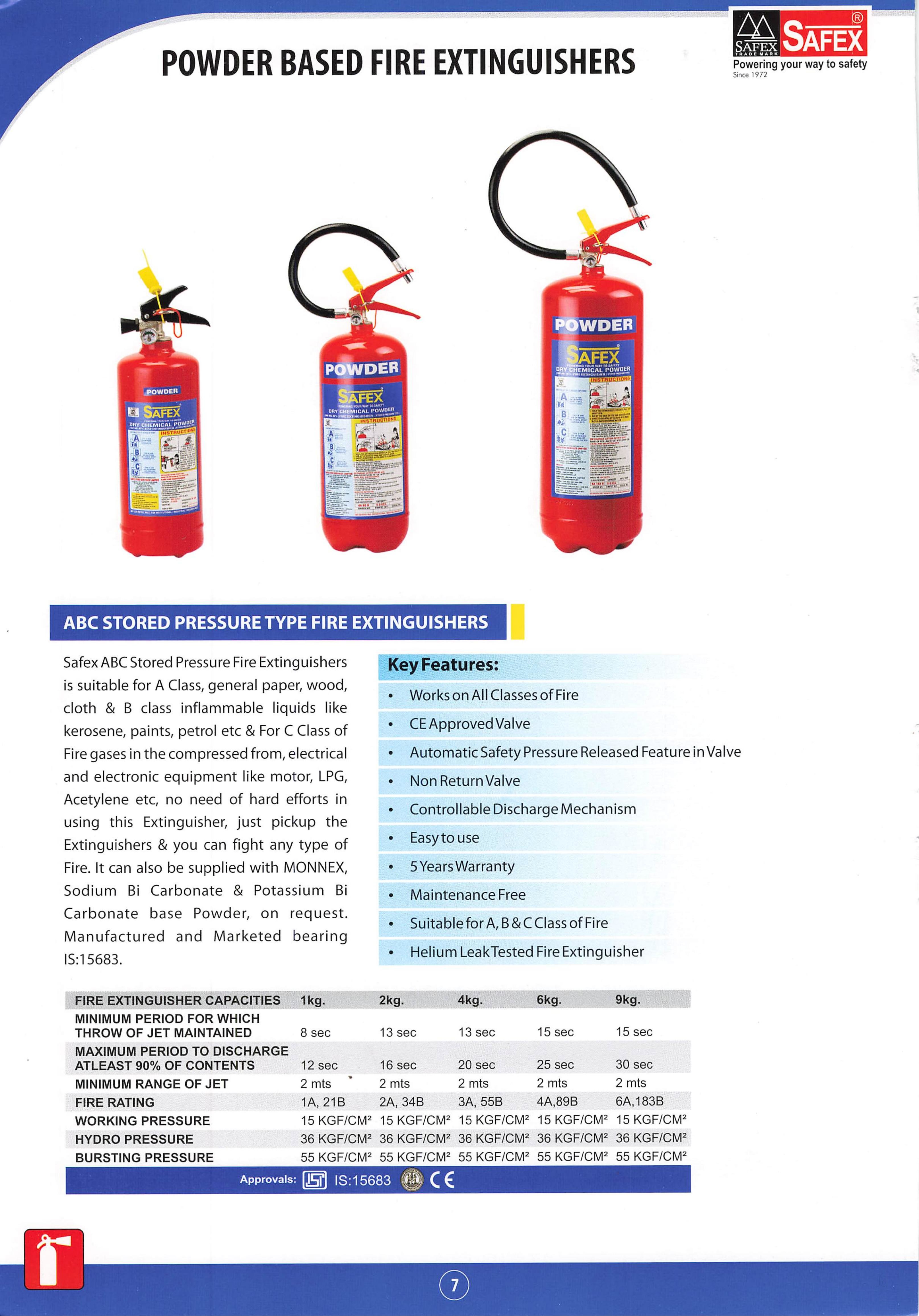 Safex Fire Services Ltd Manufacturer from Kamakshipalya, Bangalore