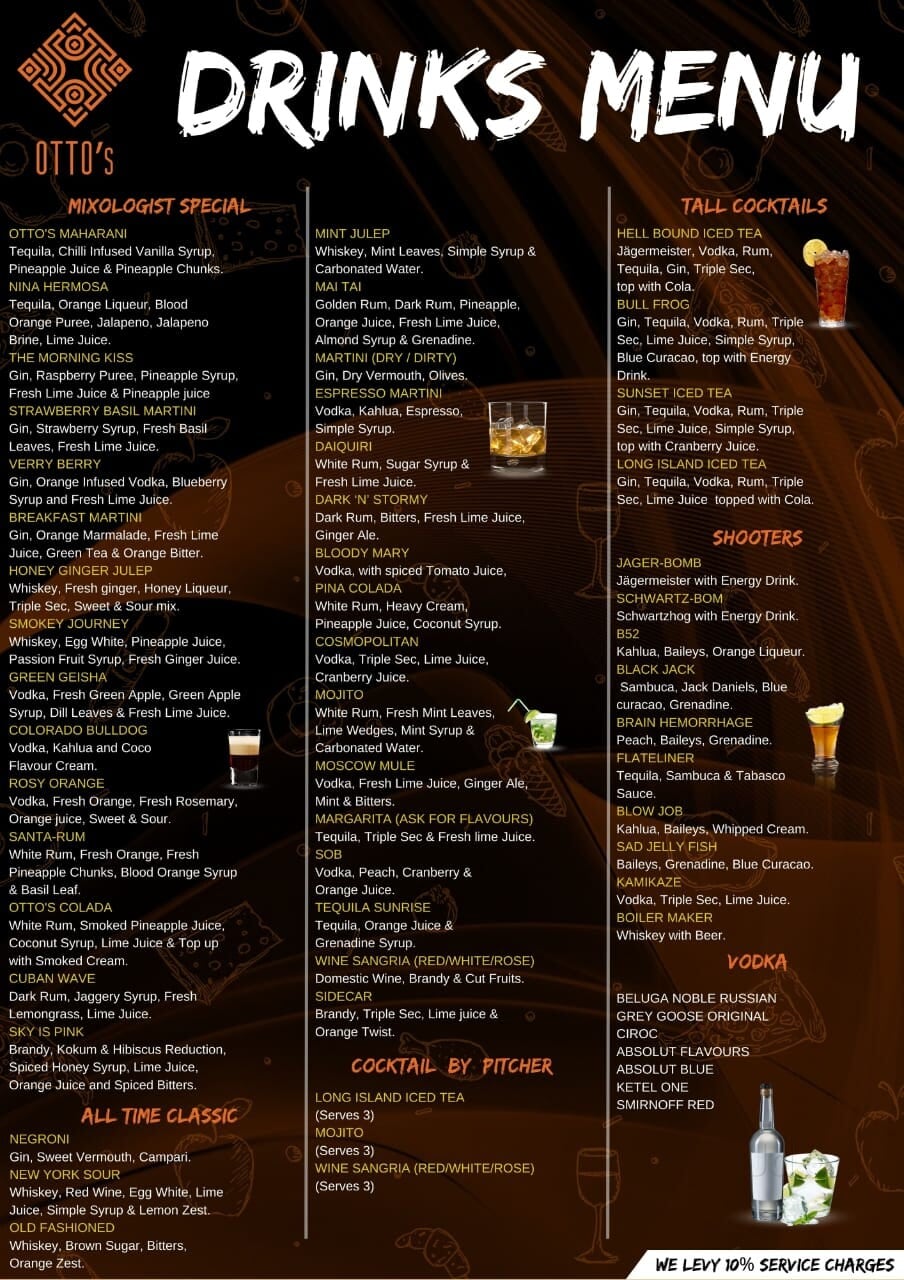 Otto S in kundalahalli,Bangalore Best North Indian Restaurants in