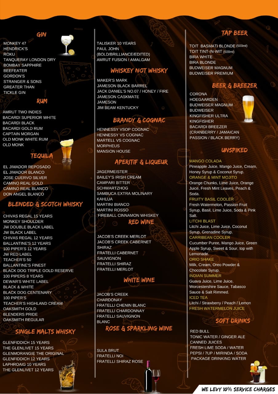 Otto S in kundalahalli,Bangalore Best North Indian Restaurants in