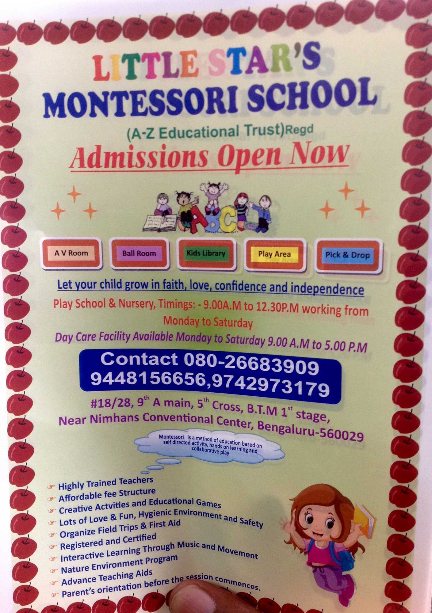Top Day Care Centres In Hsr Layout Sector 7 Best Child Care