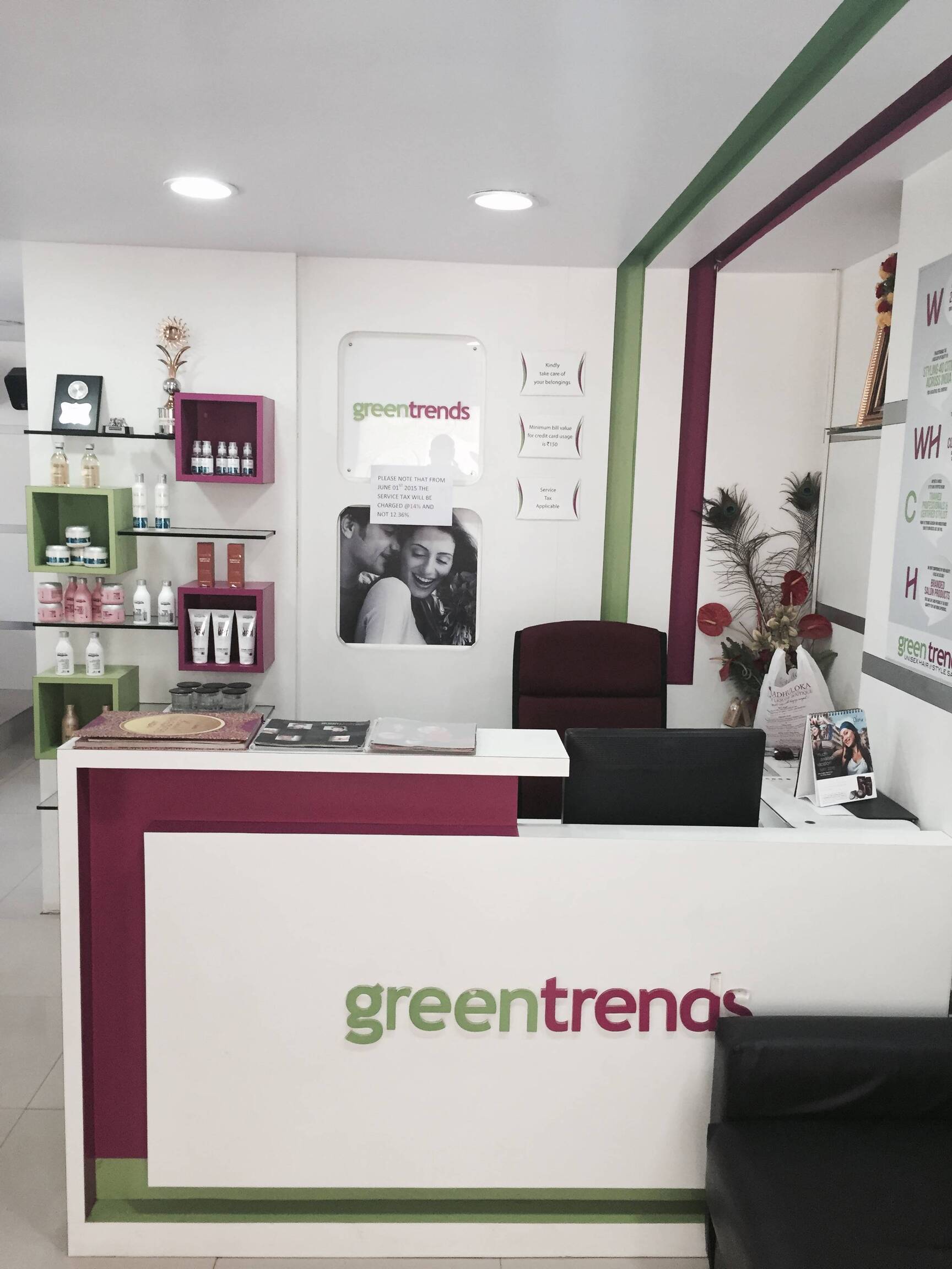 Green Trends Unisex Hair Style Salon Basaveshwara Nagar