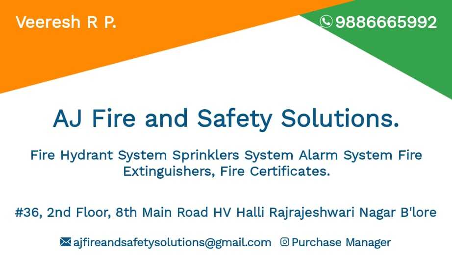 Catalogue A 1 Fire Engineers in Vijayanagar , Bangalore Justdial