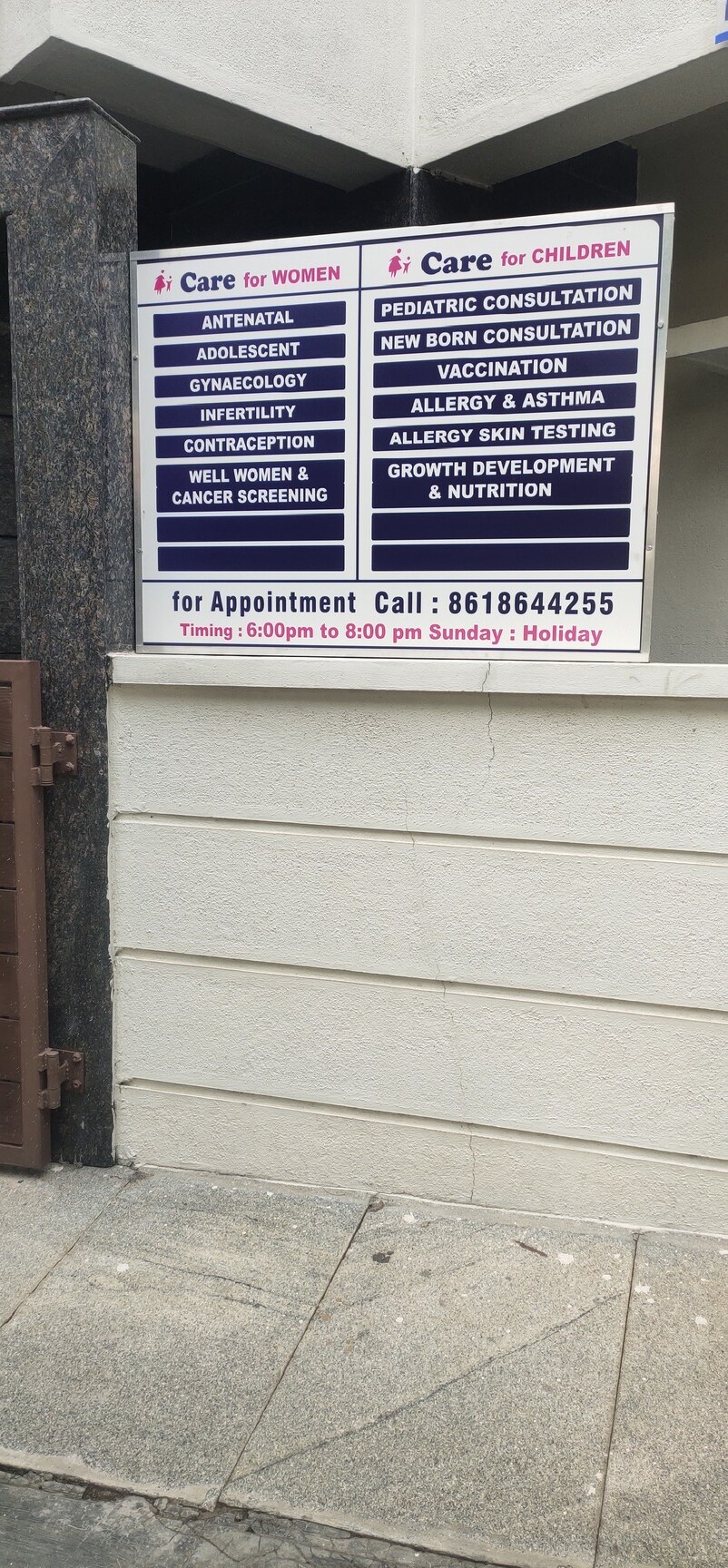 Mother Child Care Clinic in Mahalakshmipuram Layout,Bangalore Book