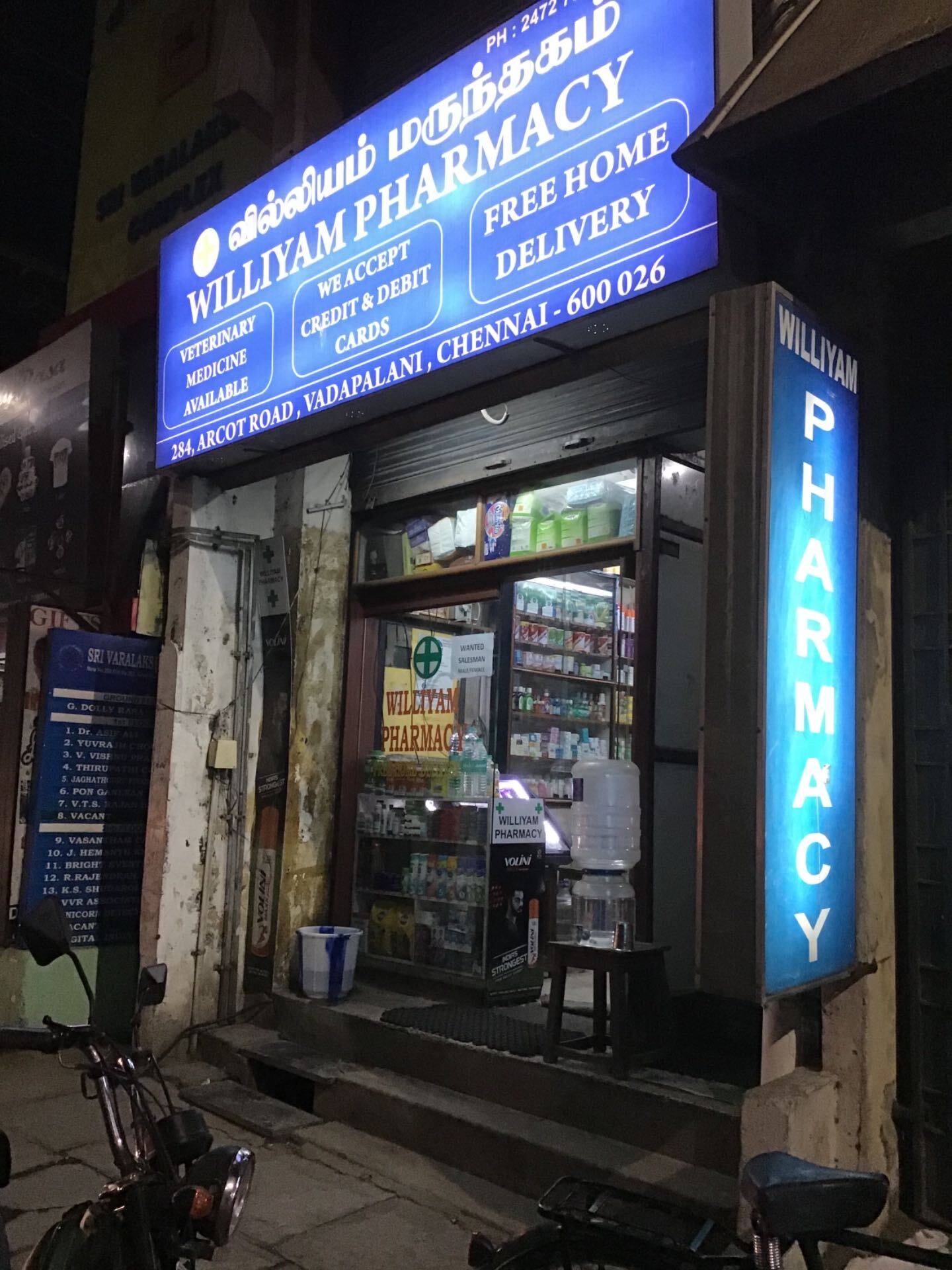 Williyam Pharmacy Photos, Vadapalani, Chennai Pictures & Images