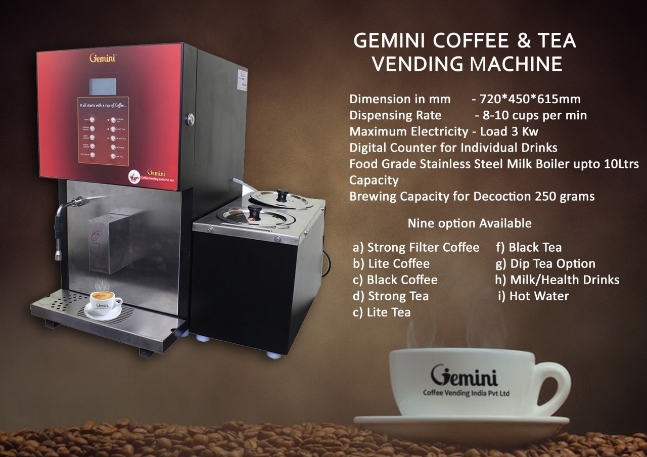 Gemini Bean To Cup Coffee Machine (3.5 ltr 230 V A/c) in Chennai at