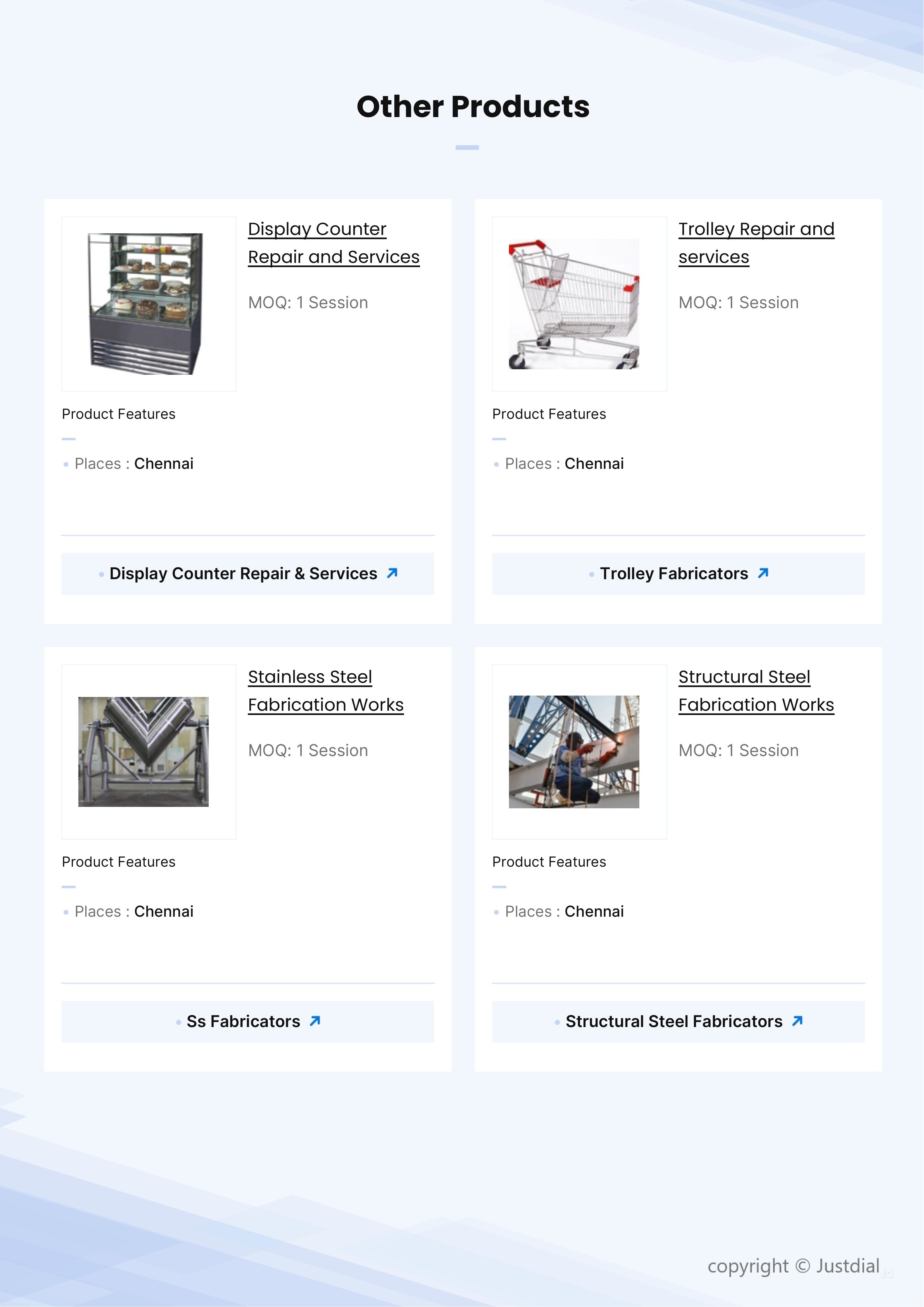 Madras Engineering Manufacturer from Guindy Industrial Estateguindy