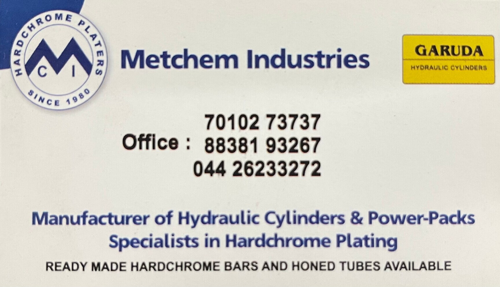 Catalogue Fluidtec Controls in Ambattur Industrial Estate , Chennai