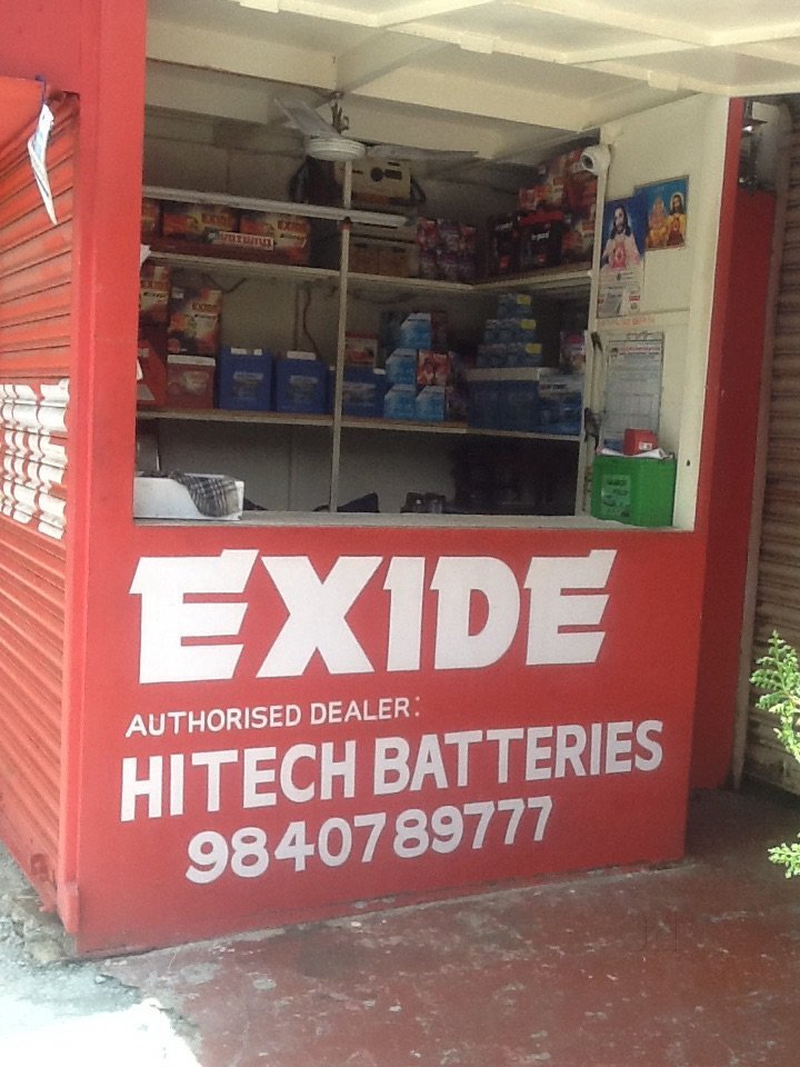 Hitech Batteries Behind Joyalukkas T Nagar, Chennai