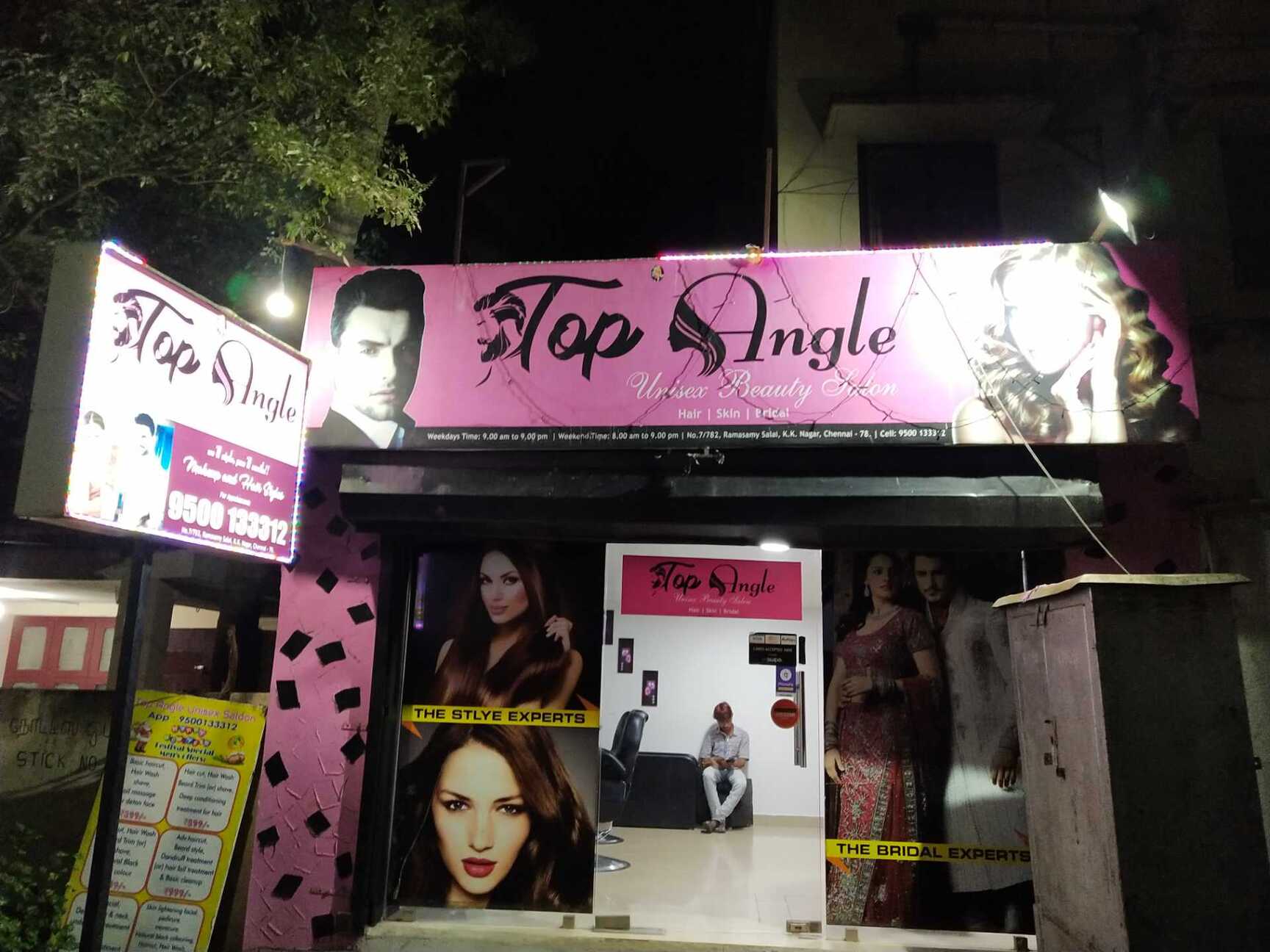 Top Angle Unisex Beauty Salon K K Nagar Beauty Parlours In Chennai Justdial