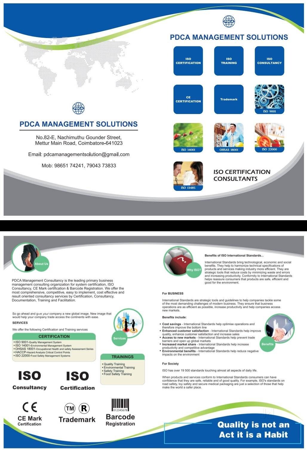 Sqac Certification Pvt Ltd Singanallur Iso Certification Consultants In Coimbatore Justdial