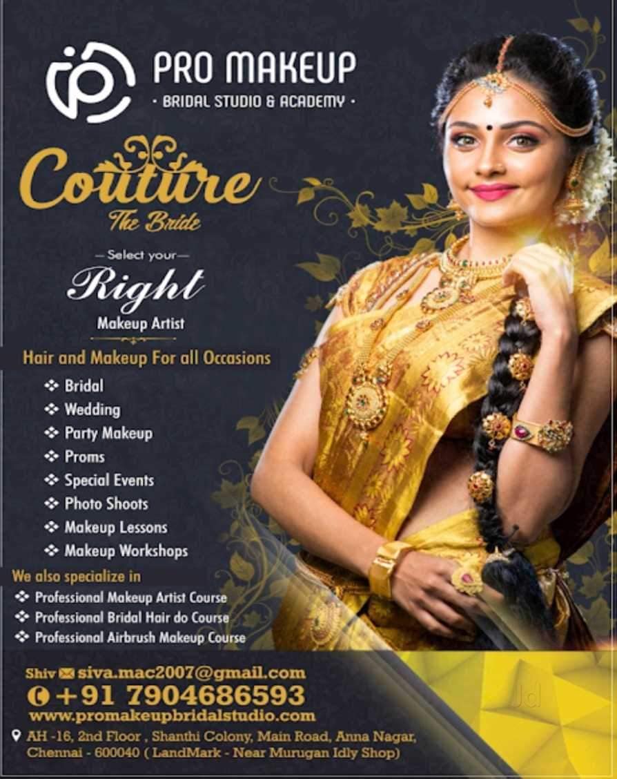 Pro Makeup Bridal Studio Academy Opposite To Bank Of Baroda