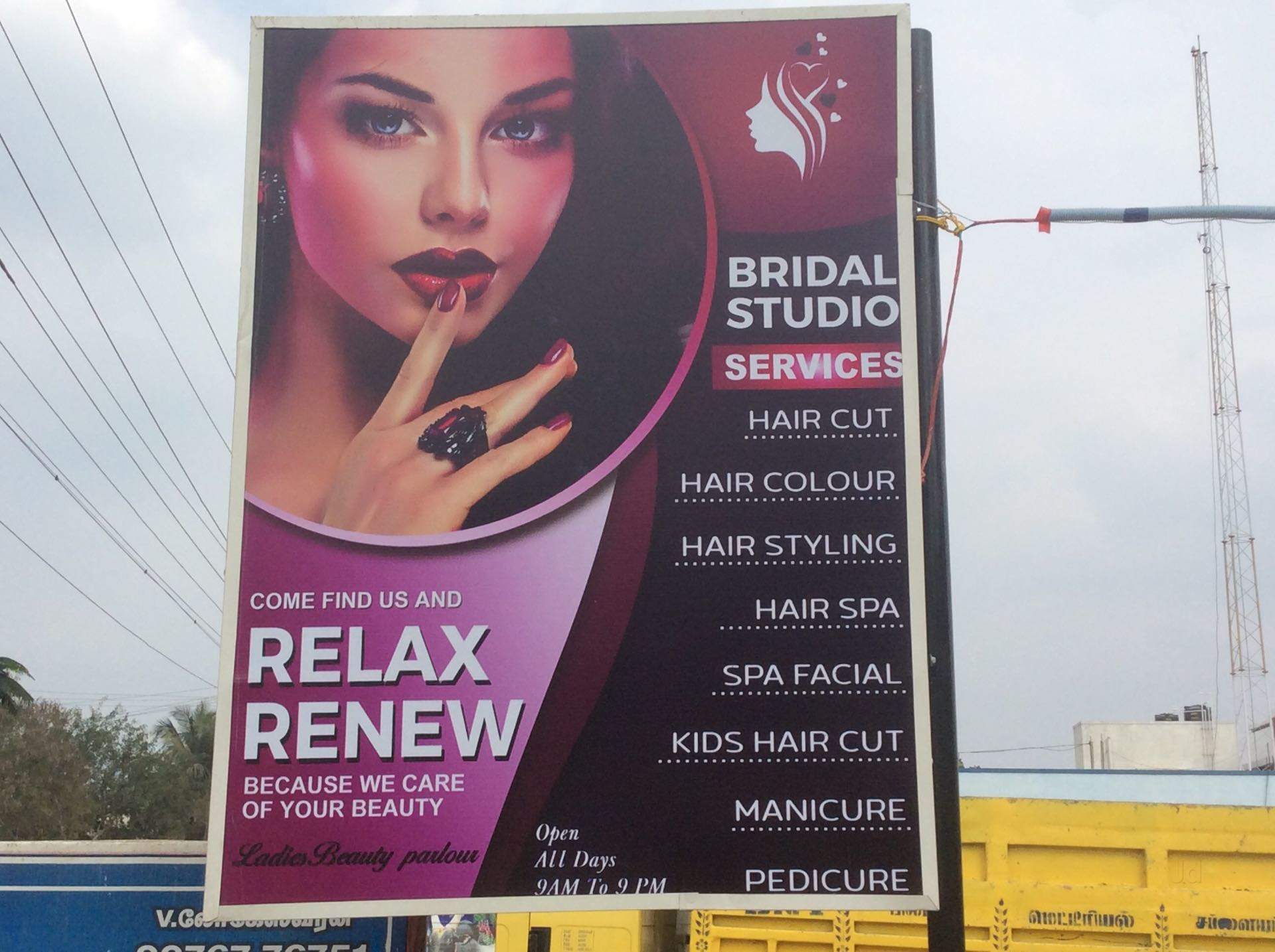 Relax Renew Bridal Studio Vellalore Beauty Spas In Coimbatore
