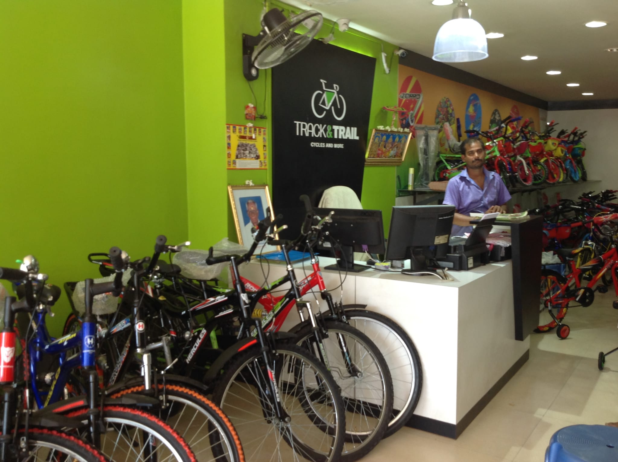 Mangalore Track Cycle Shop FIREFOX Navy Blue Cycling Bike FIREFOX