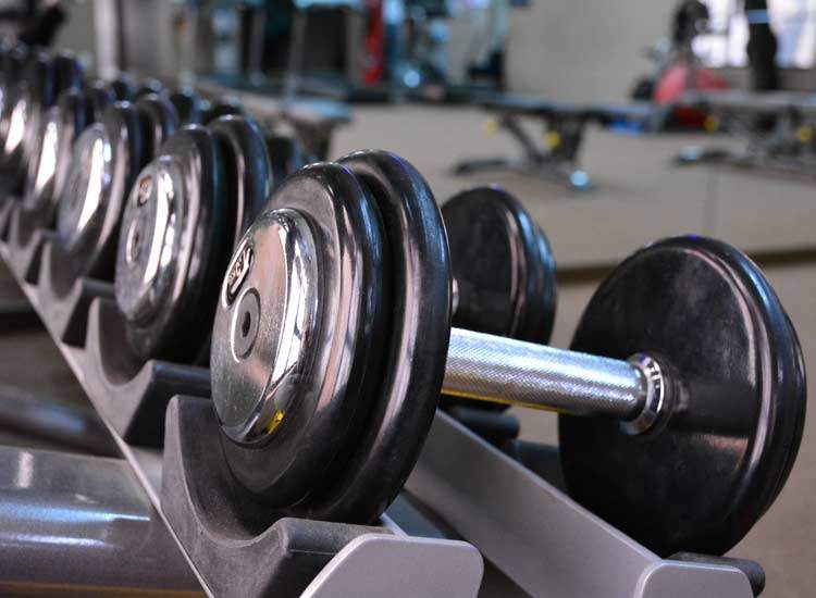 Horizontal Dumbbell Rack in Siliguri Sturdy, Space-Saving