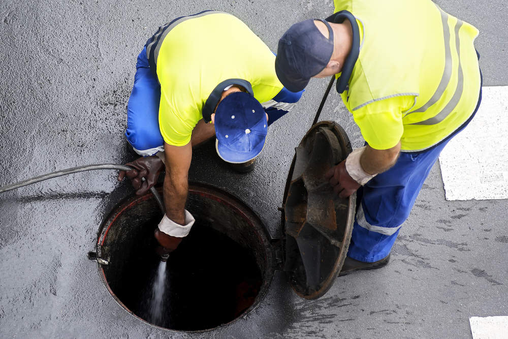 Professional drain and sewer cleaning service