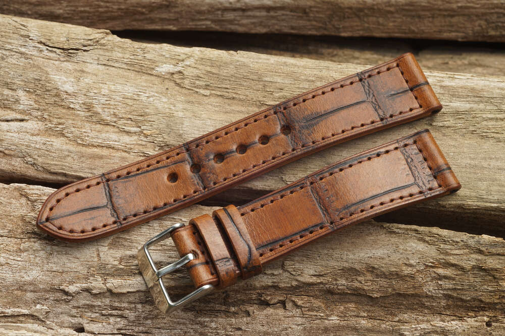 Leather Watch Strap in Barmer Stylish, Durable Comfortable