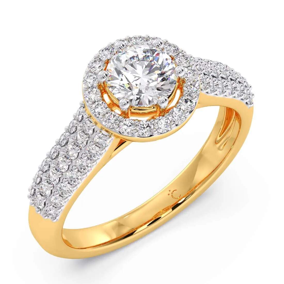 Women Diamond Wedding Ring Dealers Forevermark in Ahmedabad