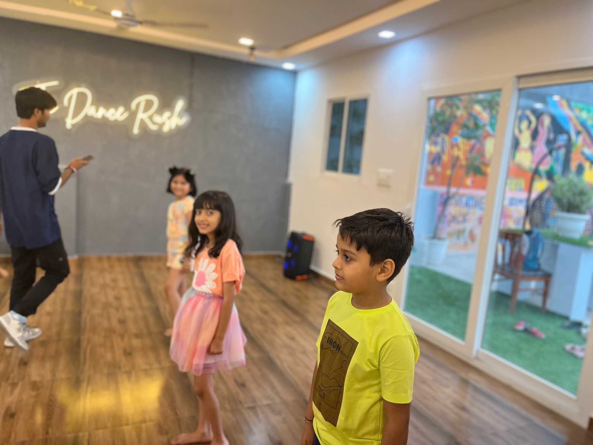 Kathak practice at The Dance Rush Studio