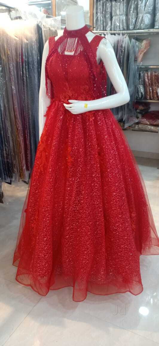 long pari dress