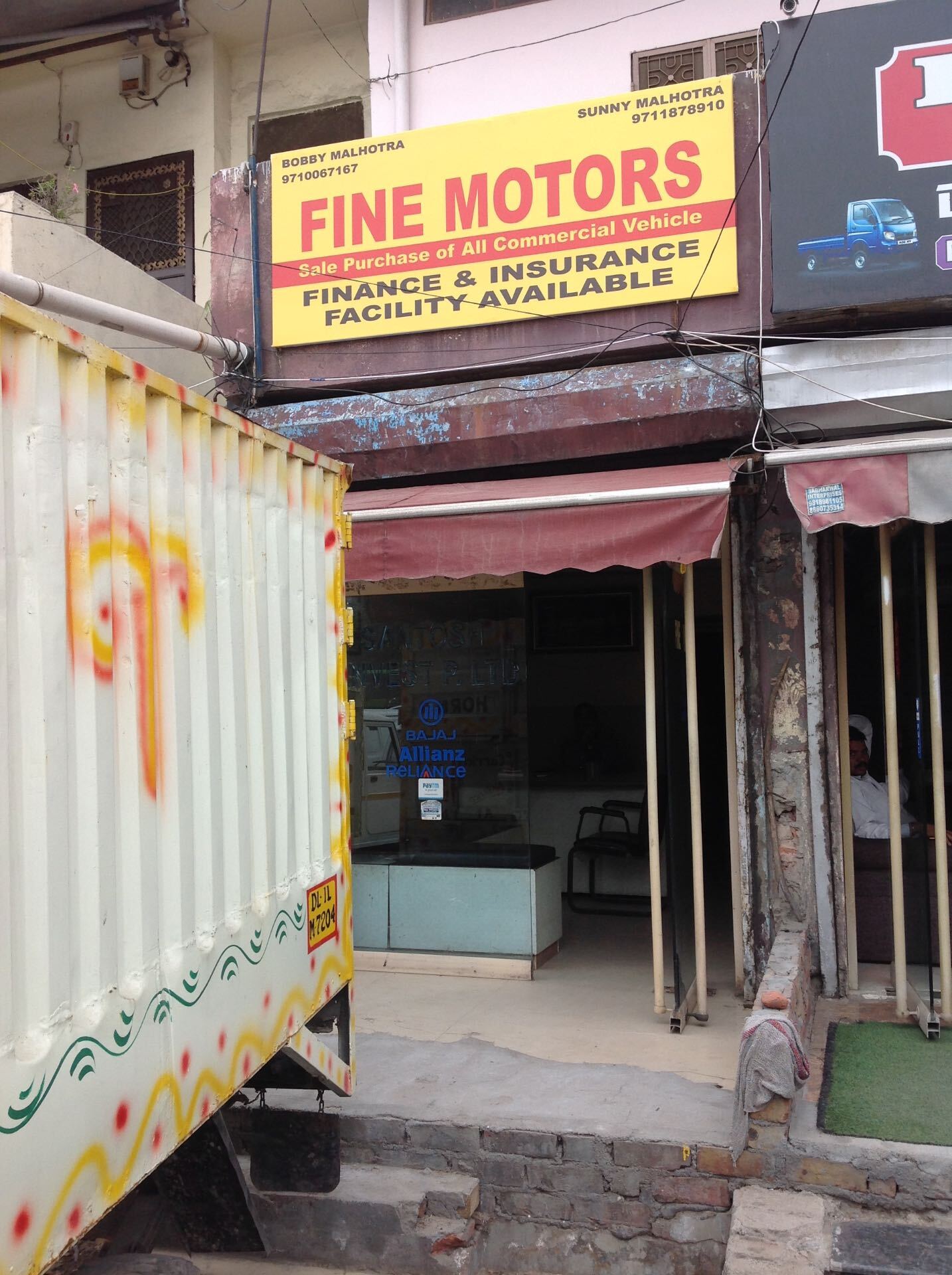 Fine Motors Near Opposite Karampura Bus Stand New Moti Nagar, delhi