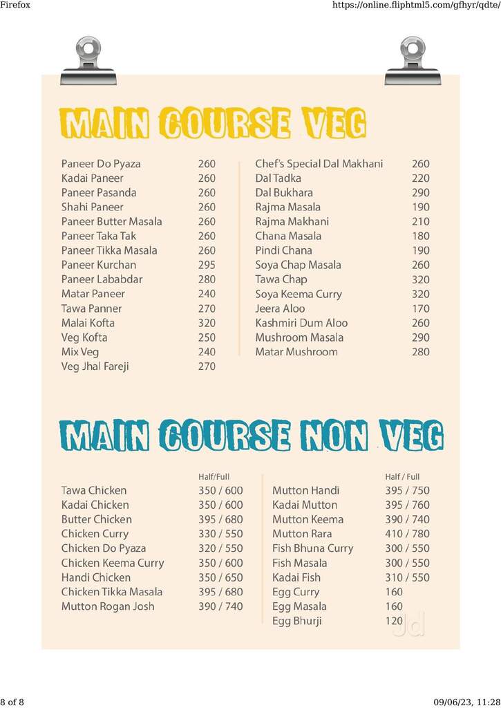 Chef's Diary in Noida Sector 80,Delhi Order Food Online Best