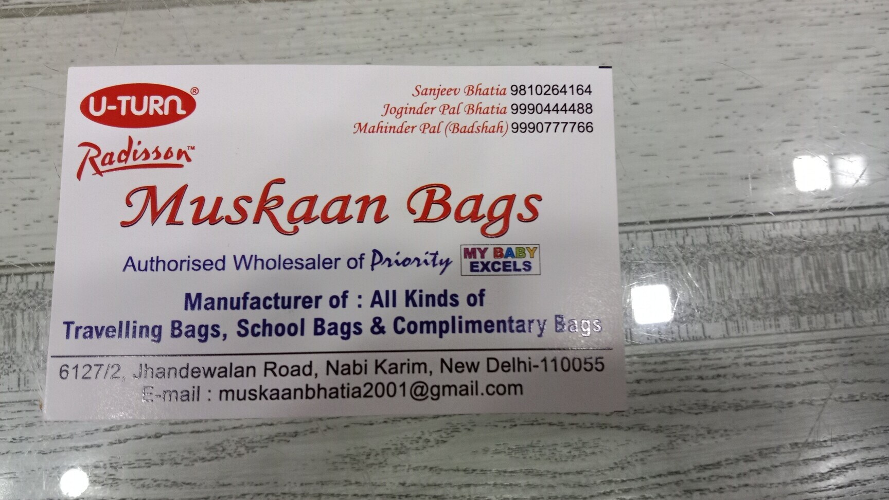 Catalogue Gcs Bags in Pahar Ganj , Delhi Justdial
