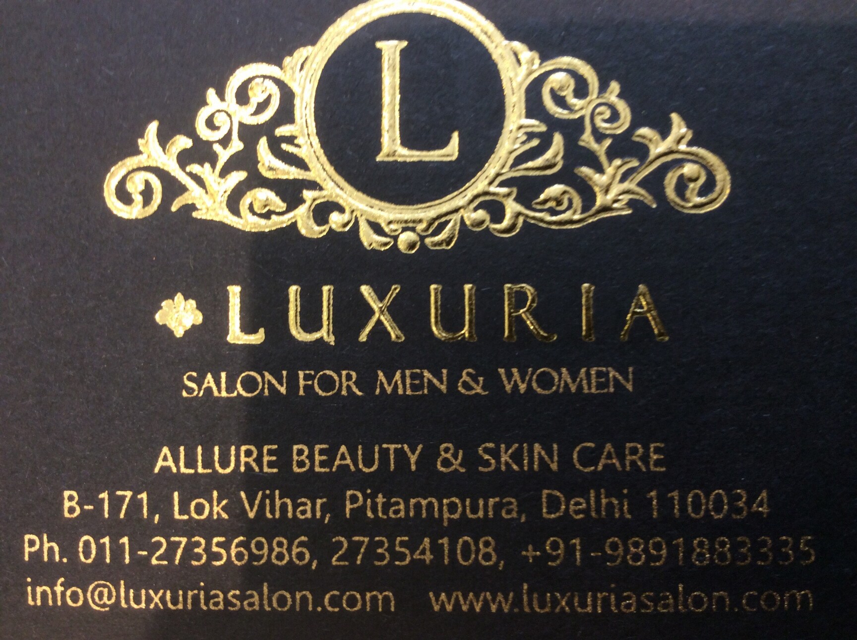 Luxuria Unisex Salon Pitampura Salons In Delhi Justdial