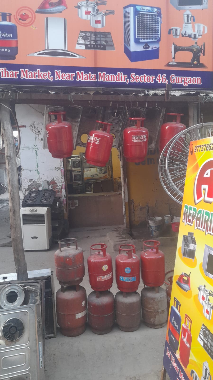 A S Gas Chulha Repairing Centre in Gurgaon Sector 46,Delhi Best Gas