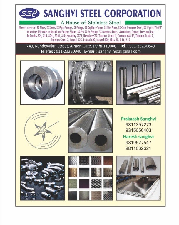 Top 100 Stainless Steel Pipe Fitting Dealers in Ajmeri Gate Best Ss