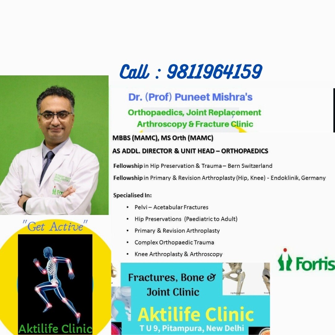 Top Arthritis Doctors in Netaji Subhash Place ComplexPitampura, Delhi
