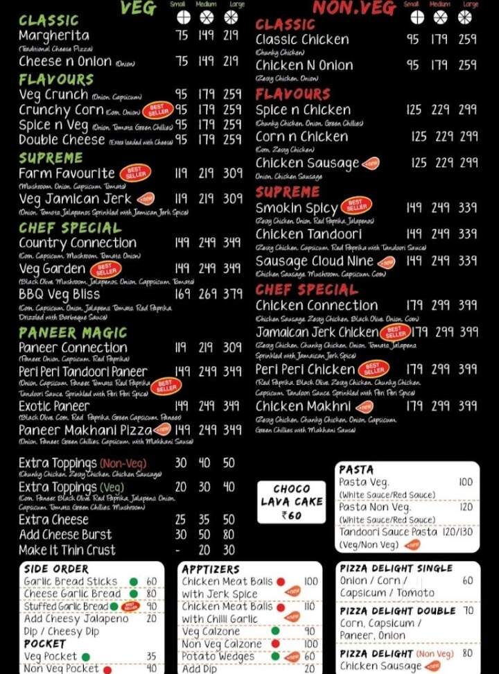 Pizza Connection in DDA FlatsKalkaji,Delhi Order Food Online Best