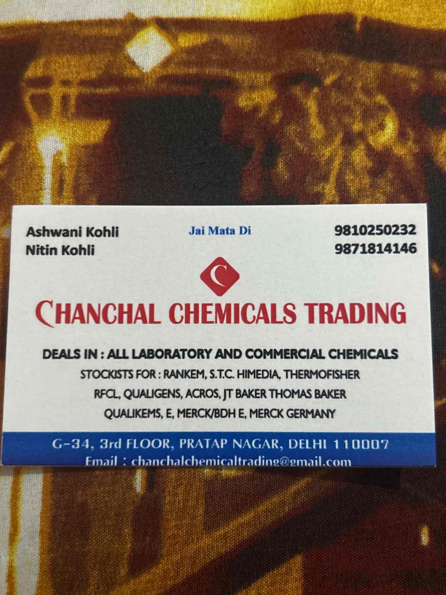 Top Lab Chemical Dealers in Ganesh NagarTilak Nagar Best Laboratory