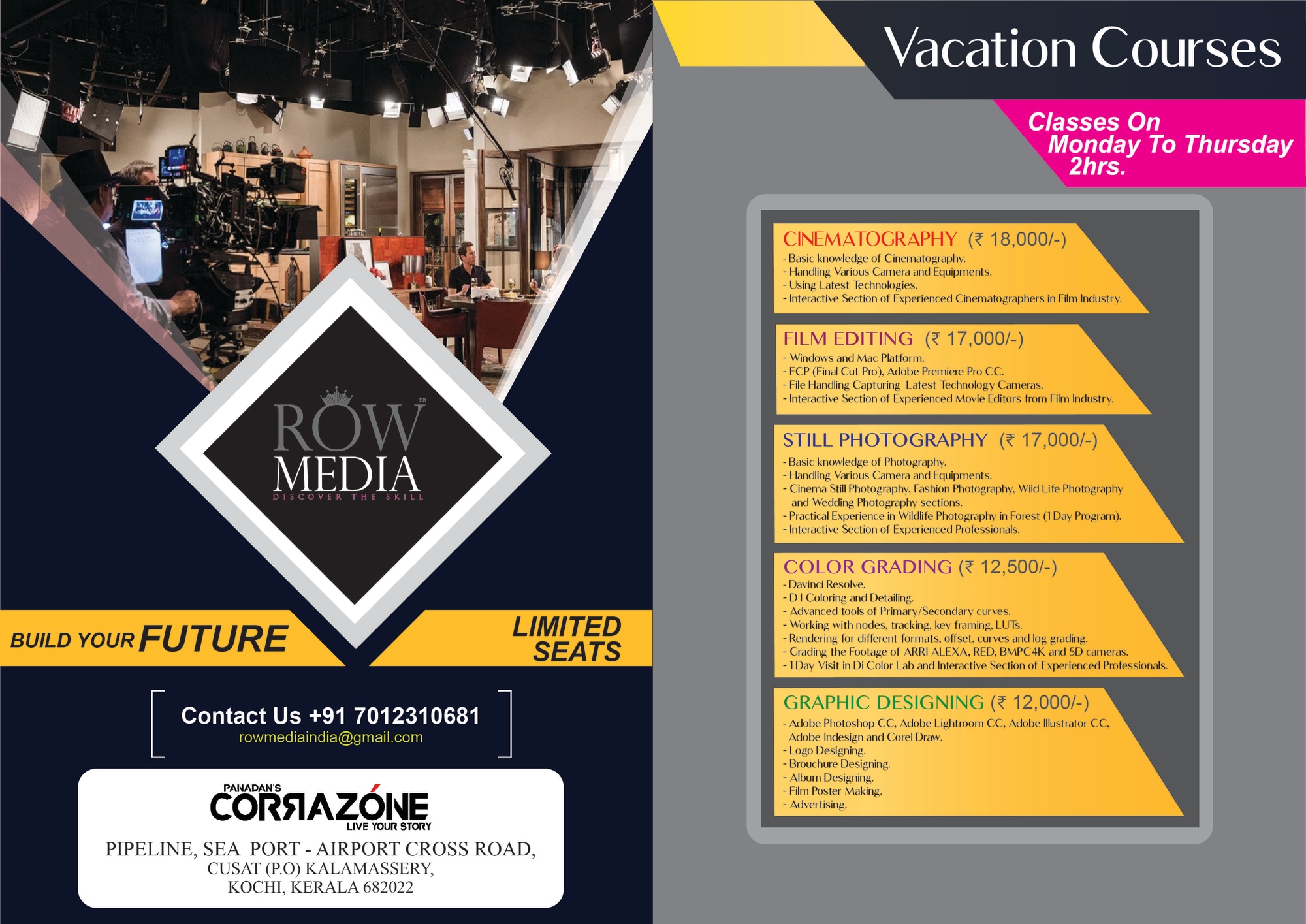 Top Photographers For Female Portfolio in Kochi MG Road Best Ladies