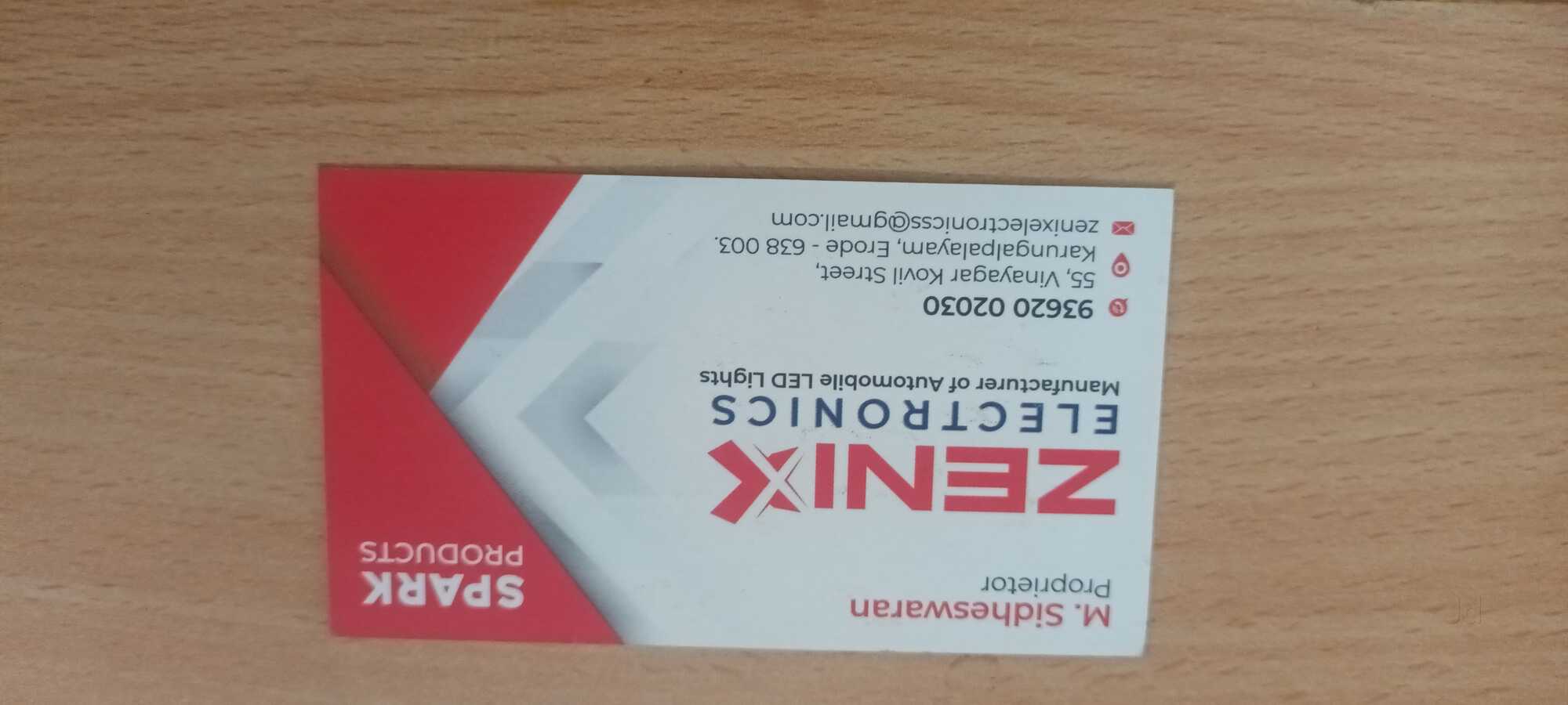 Zenix Electronics in Karungalpalayam, Erode - Best Automotive LED Light  Distributors in Erode - Justdial