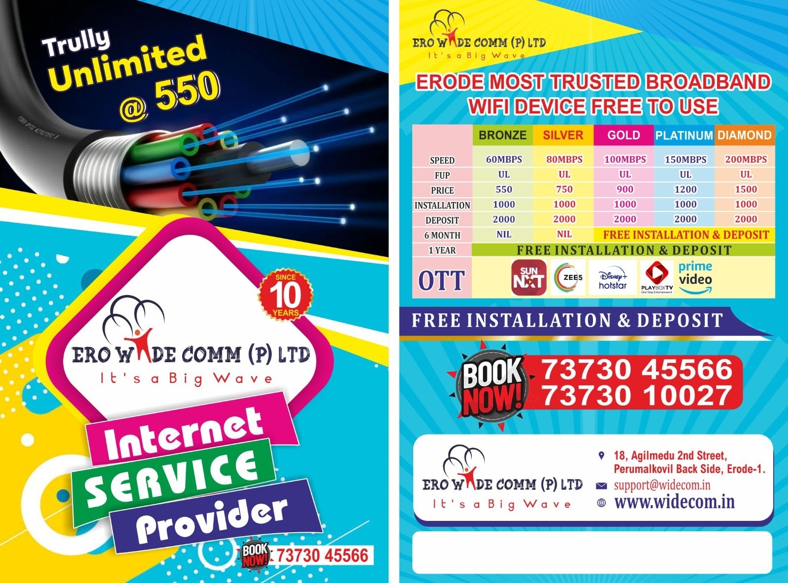 Top Ftth Service Providers in Namakkal Best Fibre To The