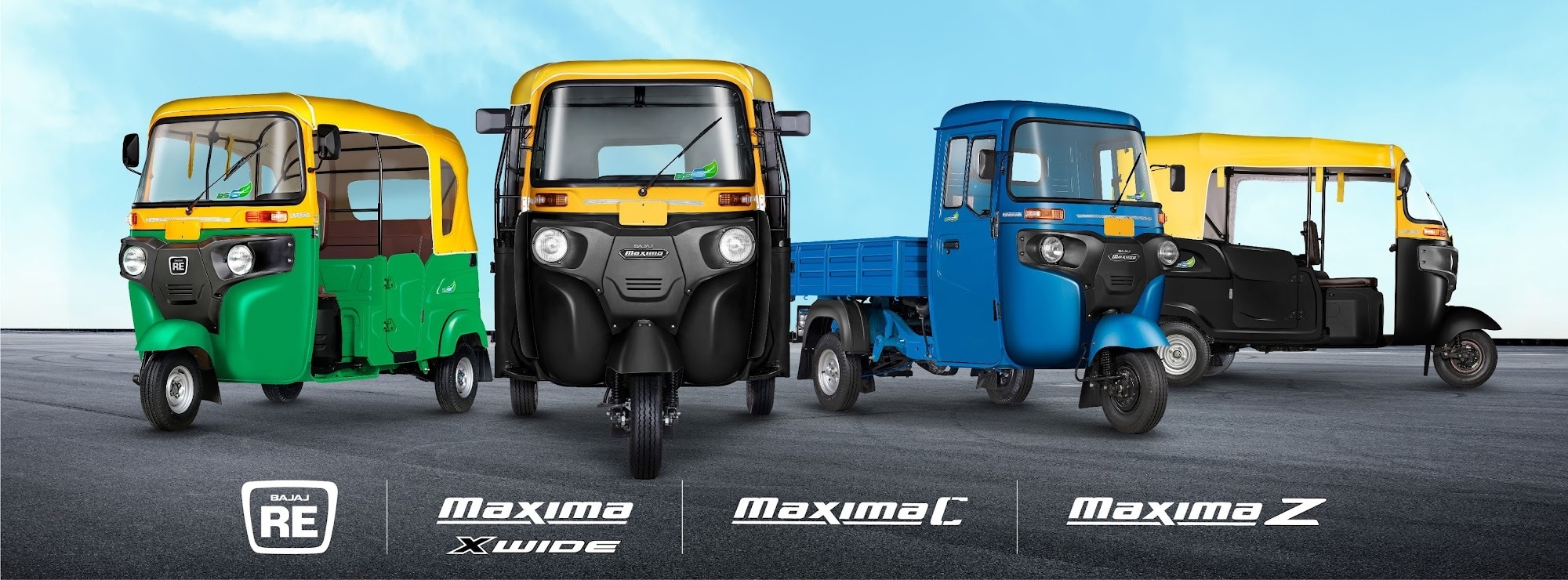 Bajaj RE CNG Auto Rickshaw Price Starting From Rs L/Unit - Main Image