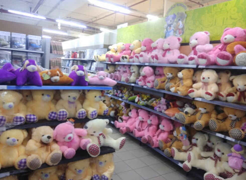 teddy bear in big bazaar
