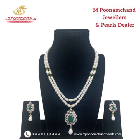 Catalogue M Poonamchand Jewellers Pearls in Charminar